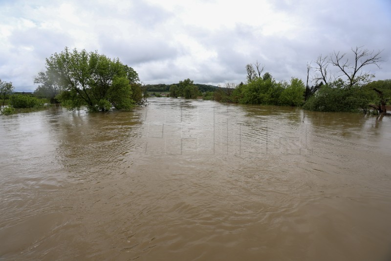 Nabujala Mrežnica u Karlovcu