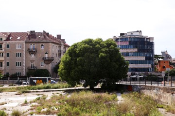 Prosvjed protiv početka gradnje Small Mall Split