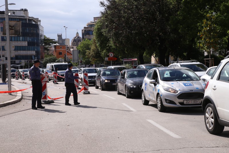 Prosvjed protiv početka gradnje Small Mall Split