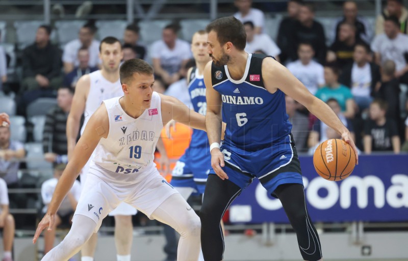 Zadar: Četvrtfinalna utakmica Premijer lige za prvaka: KK Zadar - KK Dinamo - Zagreb