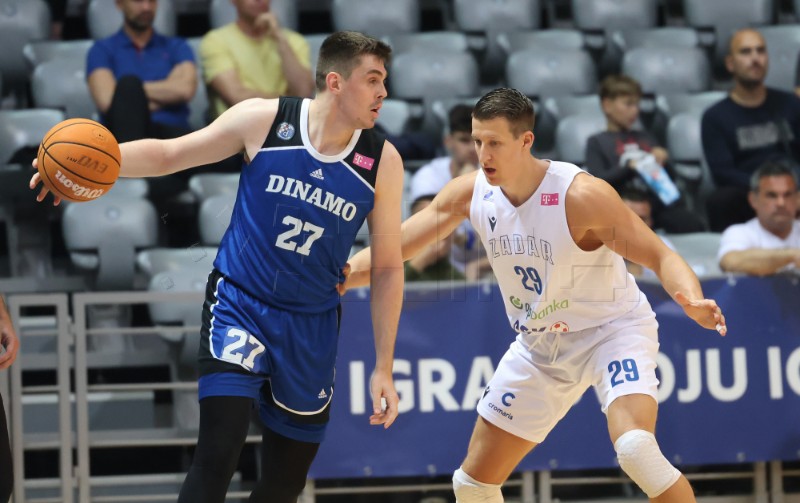 Zadar: Četvrtfinalna utakmica Premijer lige za prvaka: KK Zadar - KK Dinamo - Zagreb