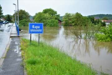 Vodostaji Korane i Kupe u padu