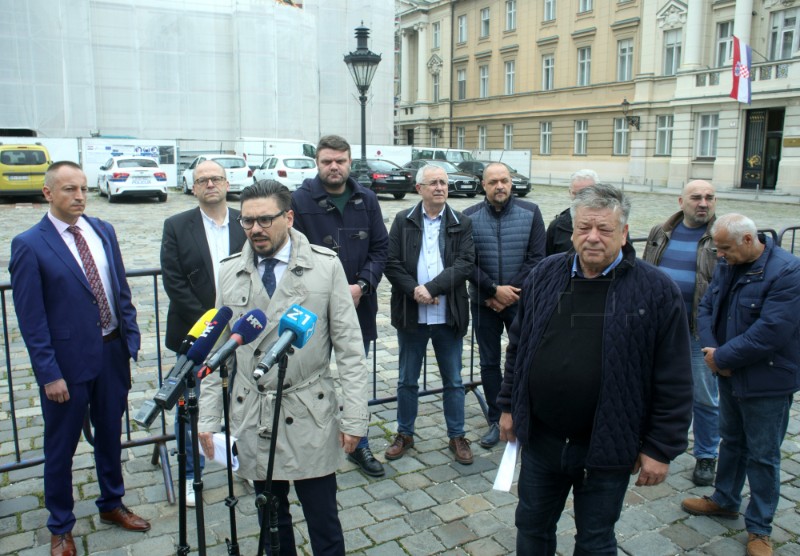 Štorić, Gotovac i Stipić održali konferenciju za medije