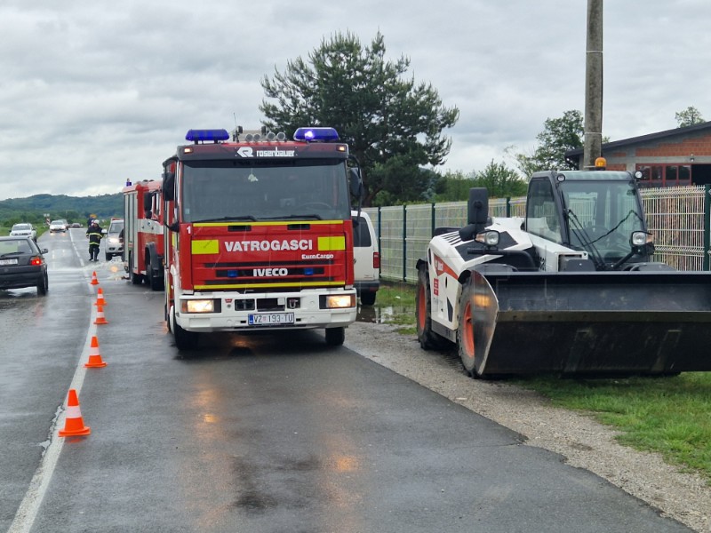  A score of landslides triggered  by heavy rains in Varaždin County