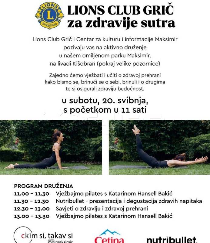 Humanitarni event Lions Club Grič za zdravije sutra