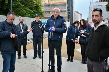 Karlovac: Traži se tehničko rješenje za sanaciju naglo ulegnutog kolnika