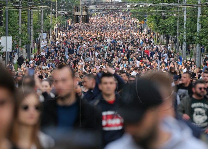 SERBIA OPPOSITION PROTEST