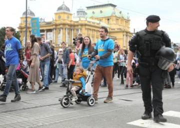 Hod za život, obitelj i Hrvatsku