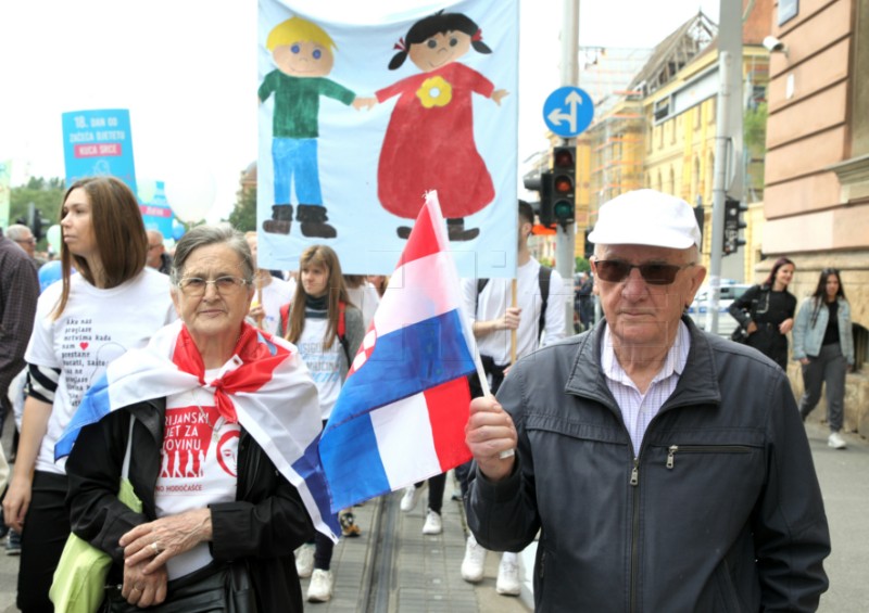 Hod za život, obitelj i Hrvatsku