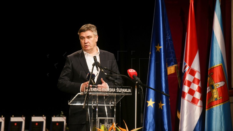 Milanović u Šibeniku: Hrvatska nije dovoljno napredovala u 10 godina članstva u EU