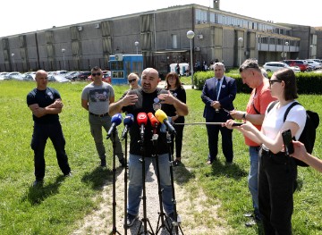 Sindikat pravosudne policije Hrvatske održao konferenciju za medije