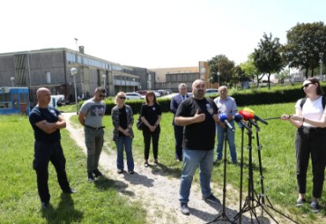 Sindikat pravosudne policije Hrvatske održao konferenciju za medije