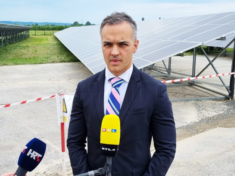 Virje: U rad puštena najveća Inina solarna elektrana u Hrvatskoj