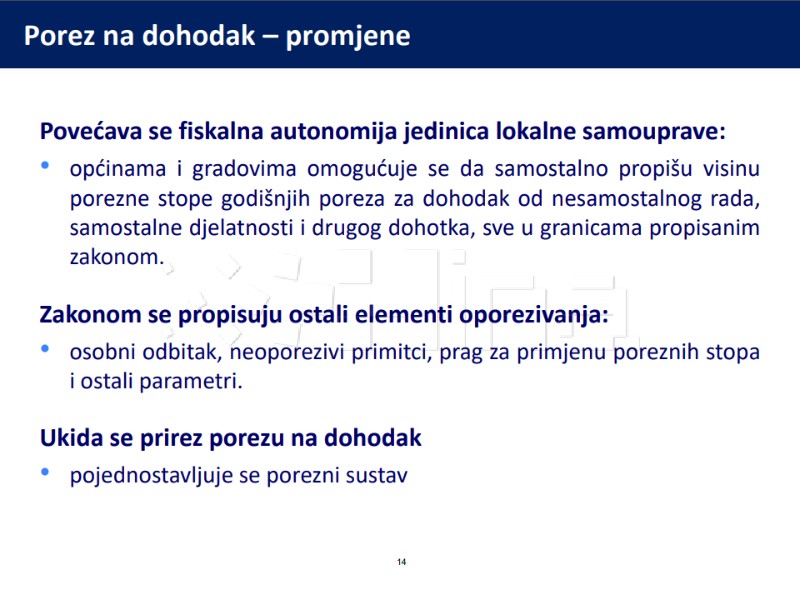 Ukida se prirez, povećava osobni odbitak, sufinanciraju se doprinosi