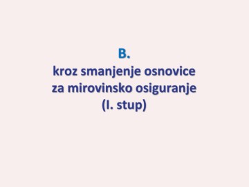 Ukida se prirez, povećava osobni odbitak, sufinanciraju se doprinosi