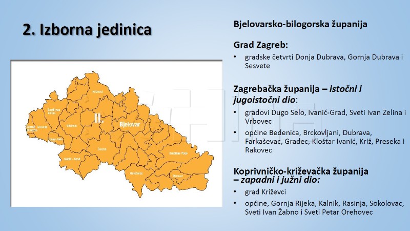 Prijedlog novih izbornih jedinica