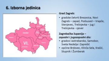 Prijedlog novih izbornih jedinica