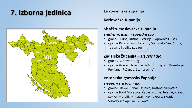 Prijedlog novih izbornih jedinica