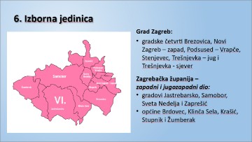 Prijedlog novih izbornih jedinica