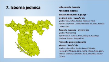 Prijedlog novih izbornih jedinica