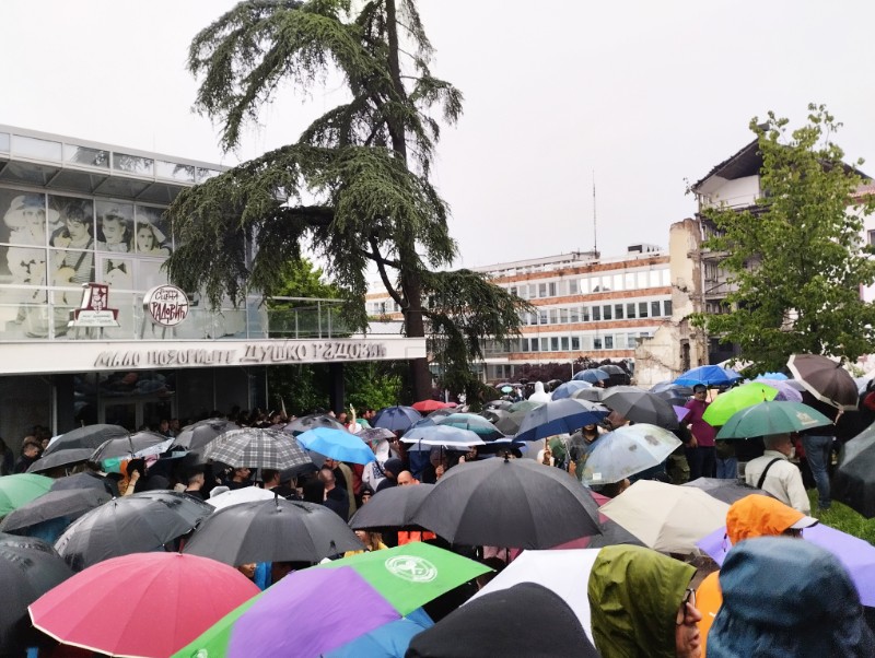 Središte Beograda blokirano još jednim masovnim građanskim prosvjedom