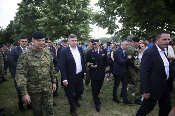 Milanović prisustvovao obilježavanju Dana Hrvatske vojske na Jarunu