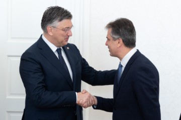 Plenković primio ministra vanjskih poslova Države Izrael Elija Cohena