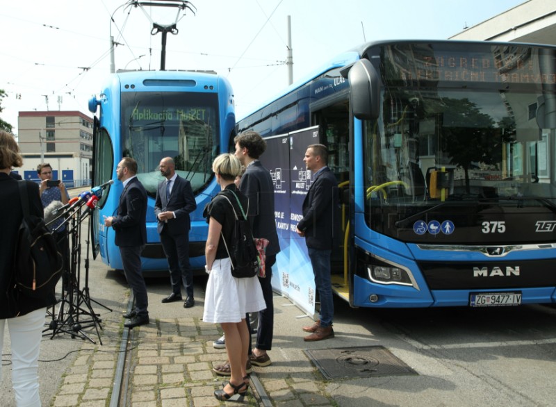 Predstavljena mobilna aplikacija "Moj ZET"