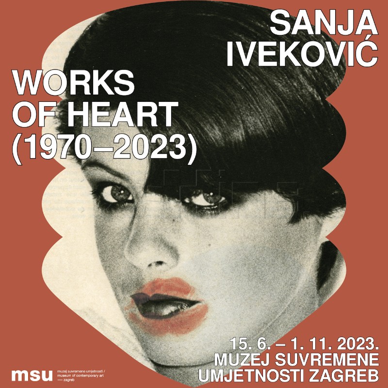 "Works of Heart (1970-2023)" Sanje Iveković 15. lipnja u MSU