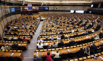 BELGIUM EU PARLIAMENT MINI PLENARY SESSION 