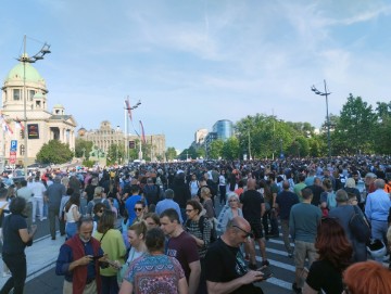 Beograd: Peti građanski prosvjed mjesec dana nakog tragedije u školi