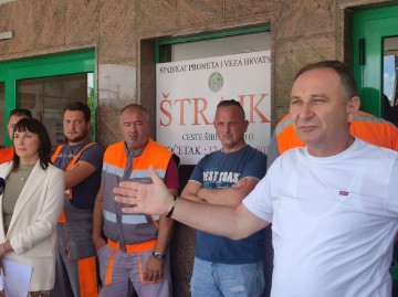 Radnici Cesta Šibenik od ponedjeljka u štrajku