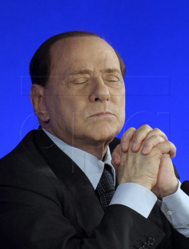 (FILE) FRANCE ITALY PEOPLE SILVIO BERLUSCONI OBIT