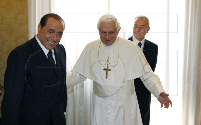 (FILE) VATICAN ITALY PEOPLE SILVIO BERLUSCONI OBIT