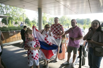  Dolazak Hrvatske nogometne reprezentacije u Van der Valk Hotel u Schiedamu