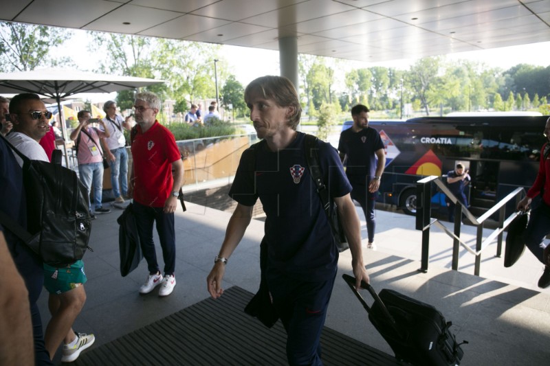  Dolazak Hrvatske nogometne reprezentacije u Van der Valk Hotel u Schiedamu