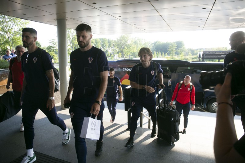  Dolazak Hrvatske nogometne reprezentacije u Van der Valk Hotel u Schiedamu