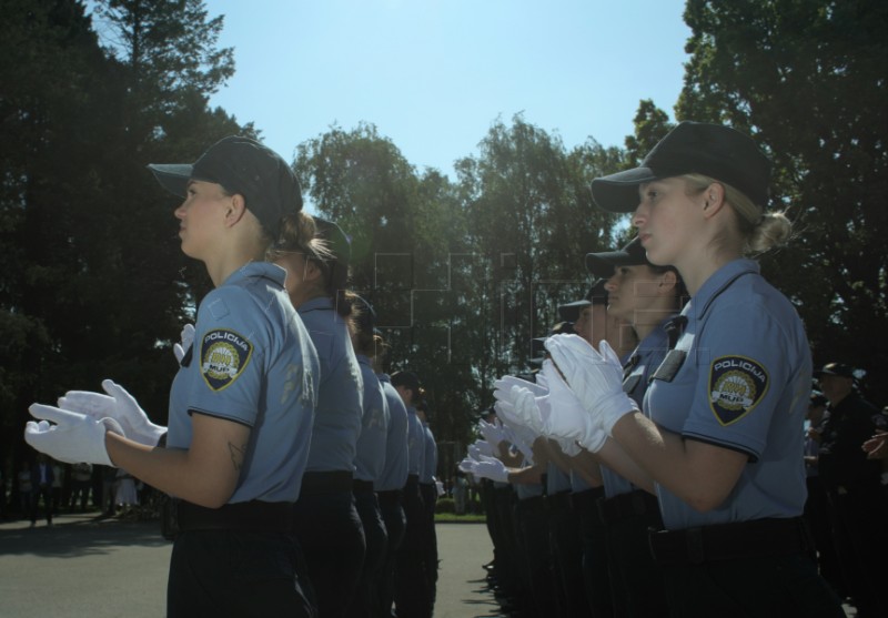 Svečanost povodom završetka školovanja učenika Policijske škole Josip Jović