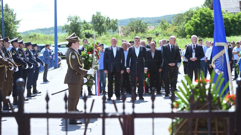 Milanović na obljetnici ustrojavanja 63. "A" samostalne gardijske bojne ZNG Požege