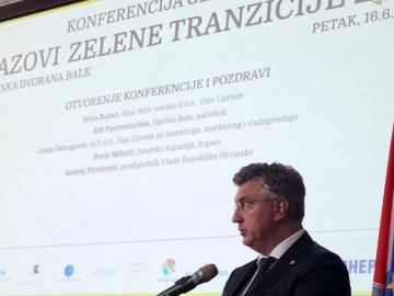 Bale: Premijer Plenković na Konferenciji "Izazovi zelene tranzicije 2023"