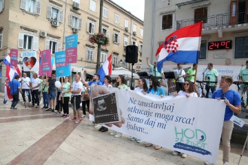 Rijeka: Održan Hod za život