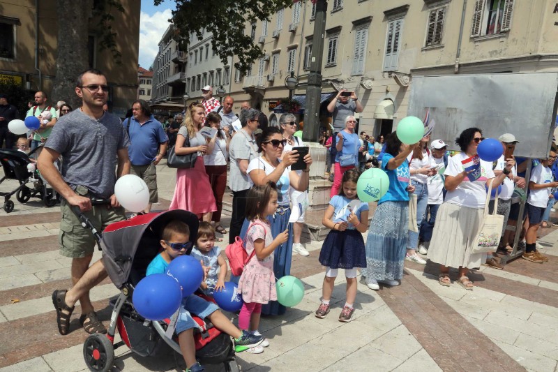 Rijeka: Održan Hod za život