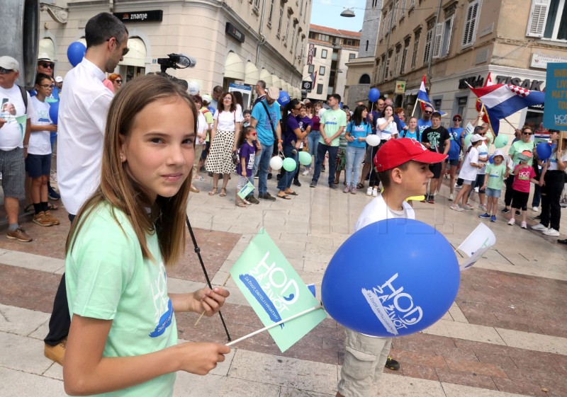 Rijeka: Održan Hod za život