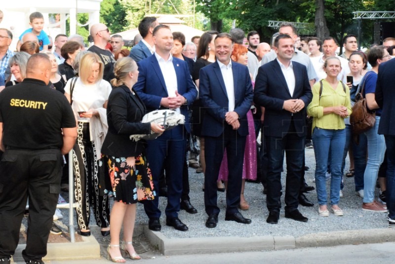 Bjelovar: Jandroković obišao manifestaciju "Terezijana"