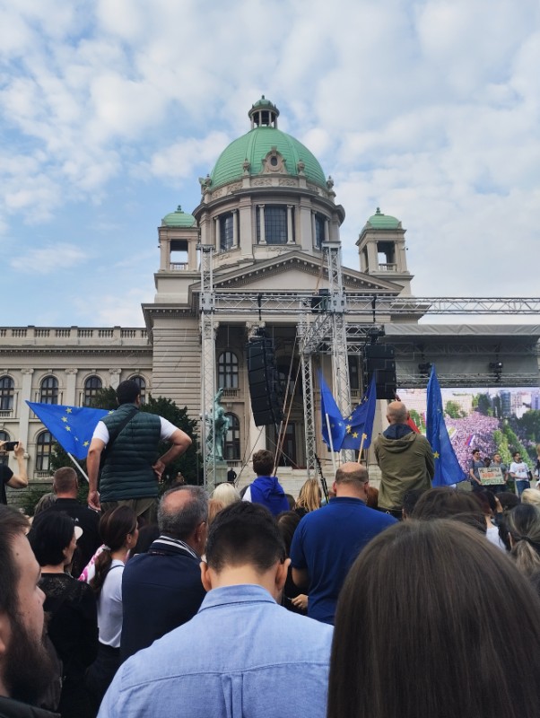 Beograd: Sedmi građanski prosvjed "Srbija protiv nasilja"