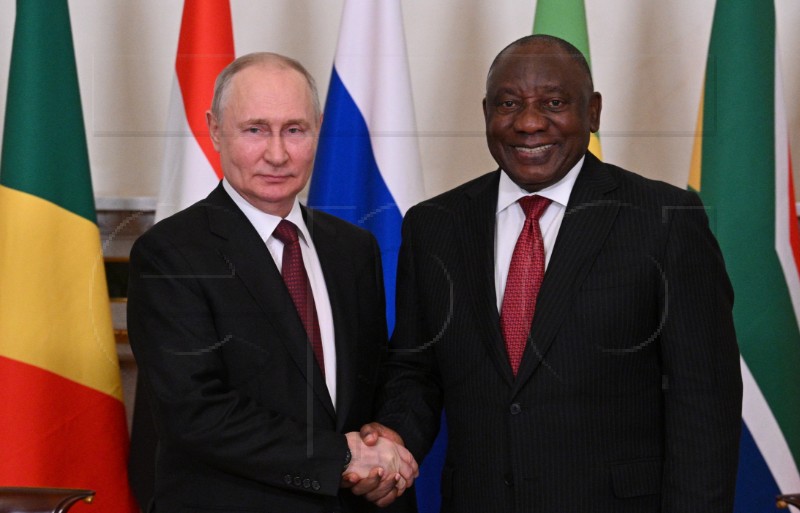 RUSSIA SOUTH AFRICA SPIEF