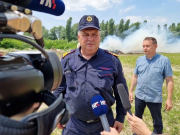 U Oporovcu kraj Preloga demonstracija novog načina gašenja požara 