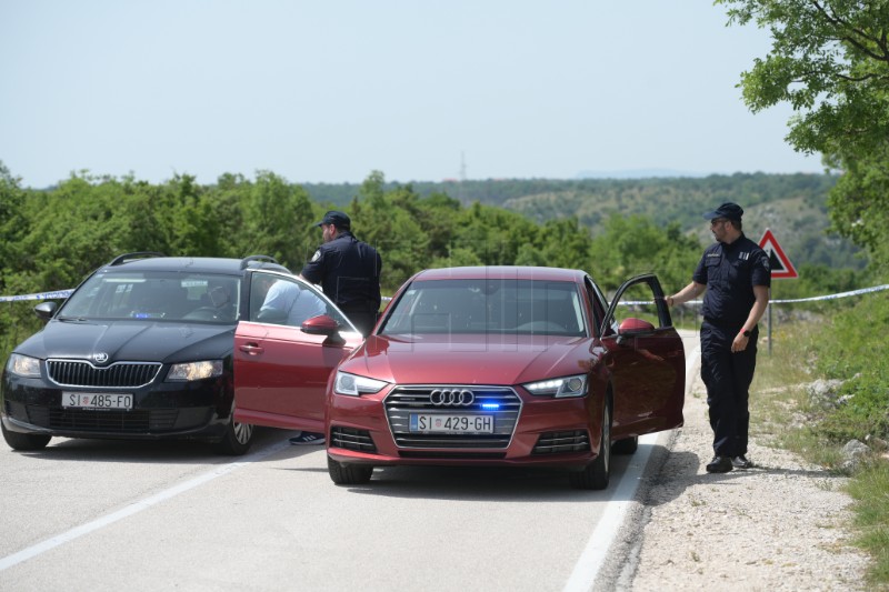 Pad helikoptera u blizini Drniša