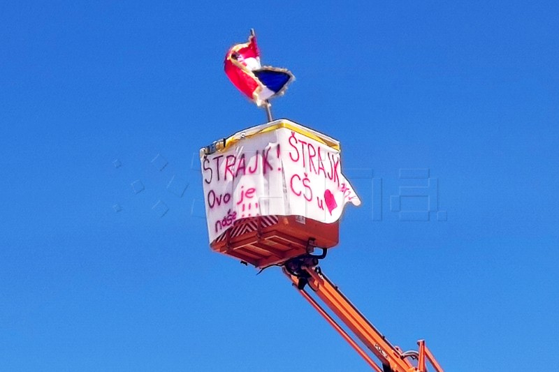 Lisičak: Štrajk solidarnosti u znak potpore radnicima "Ceste Šibenik"