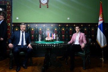 Plenković se susreo sa srbijanskom premijerkom u Subotici